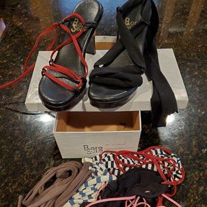 A season BARE SOLE sandals